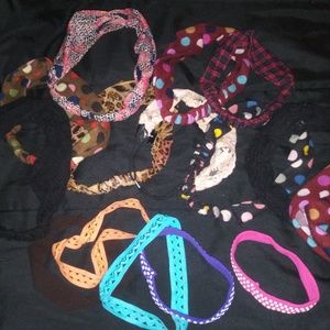 🎉 17 Colorful Stretchy Head Band Accessories👸